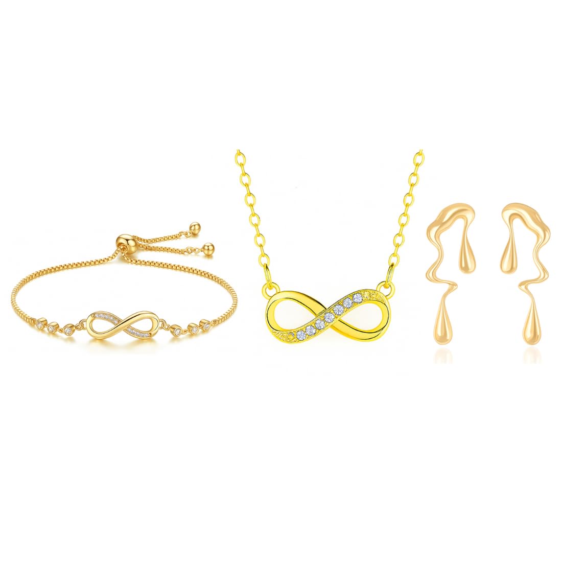 Nilu's Collections Abstract Drip Design Earrings in Trendy and Modern Look | gift for her,gifts for womens & gilrls