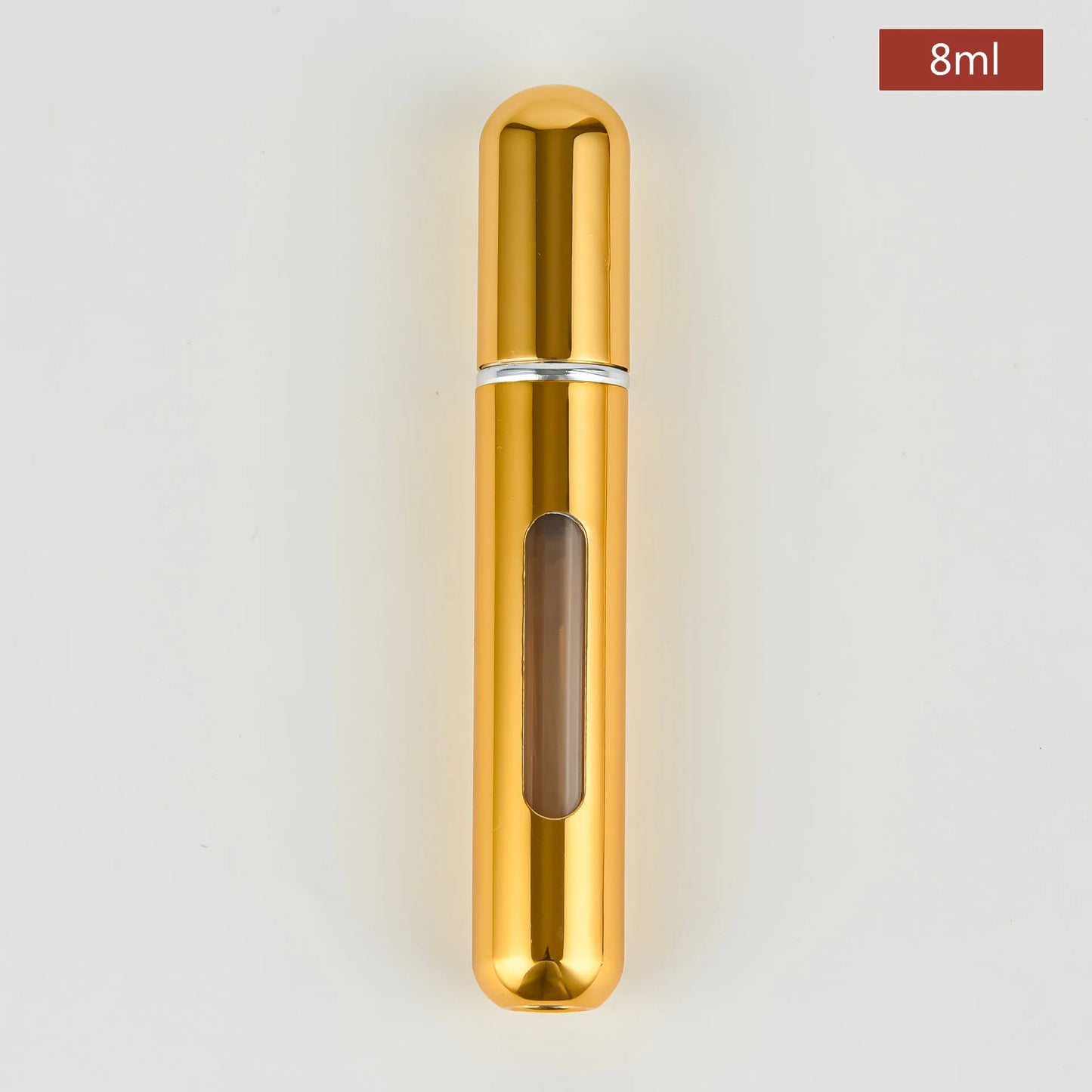 5/8ml Multi Color Aluminum Mini Perfume Bottle with Spray Pump Portable Empty Refillable Atomizer Bottle for Travel Essential